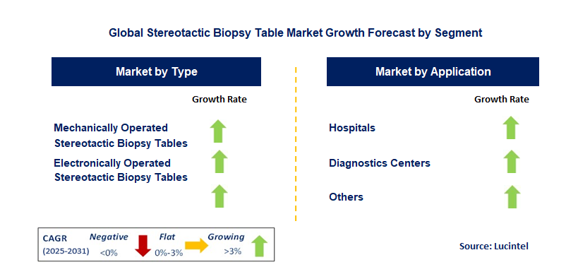Stereotactic Biopsy Table Market by Segment