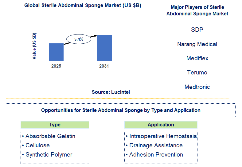 Sterile Abdominal Sponge Market Trends and Forecast