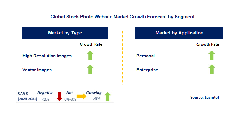Stock Photo Website Market by Segment
