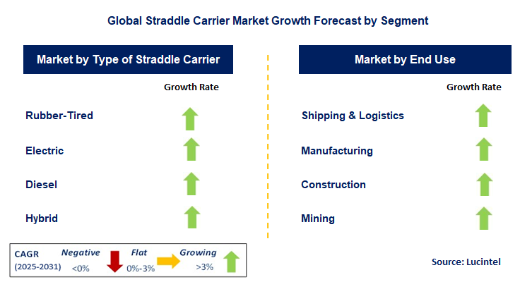 Straddle Carrier Market by Segment