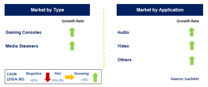 Streaming Media Device by Segment