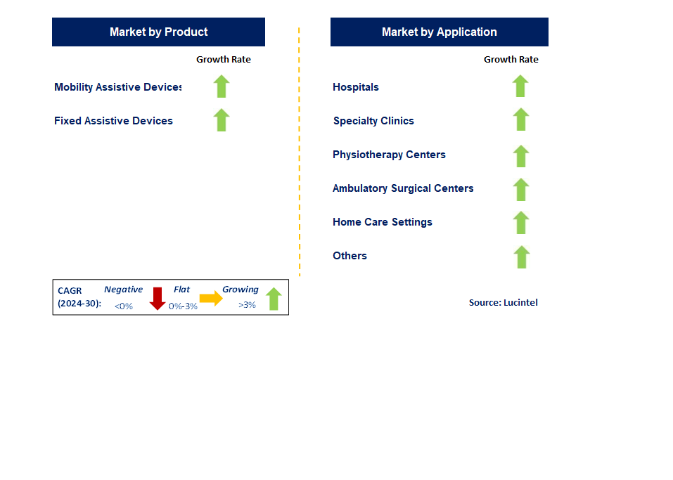 Stroke Assistive Devices by Segment