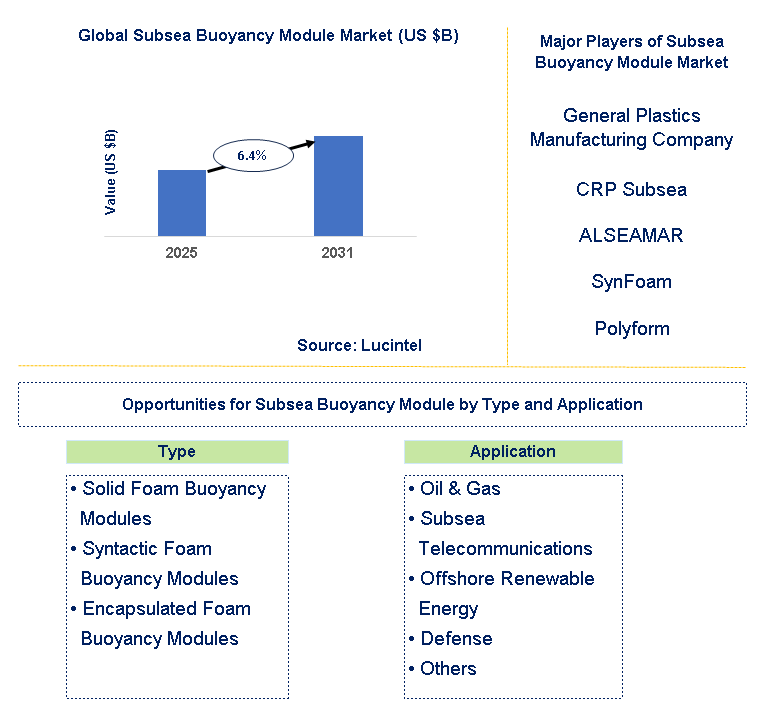 Subsea Buoyancy Module Market Trends and Forecast