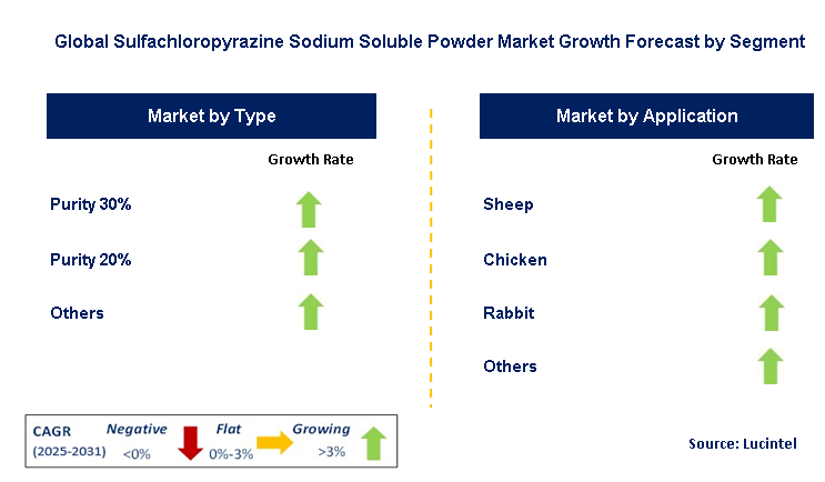 Sulfachloropyrazine Sodium Soluble Powder Market by Segment