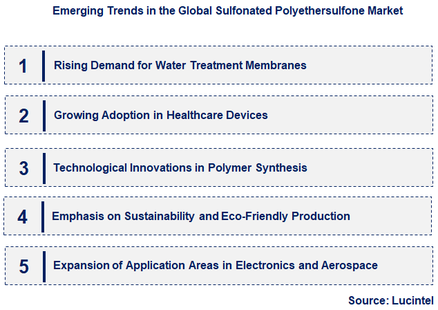 Emerging Trends in the Sulfonated Polyethersulfone Market