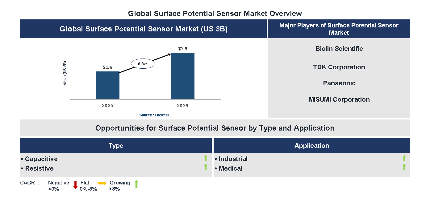 Surface Potential Sensor Market Trends and Forecast
