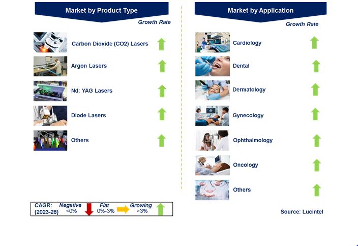 Surgical Laser Market by Segments