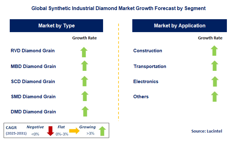 Synthetic Industrial Diamond Market by Segment