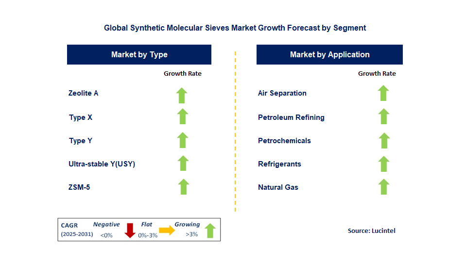 Synthetic Molecular Sieves Market by Segment