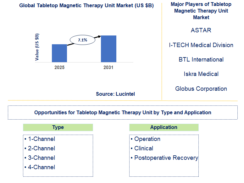 Tabletop Magnetic Therapy Unit Market Trends and Forecast