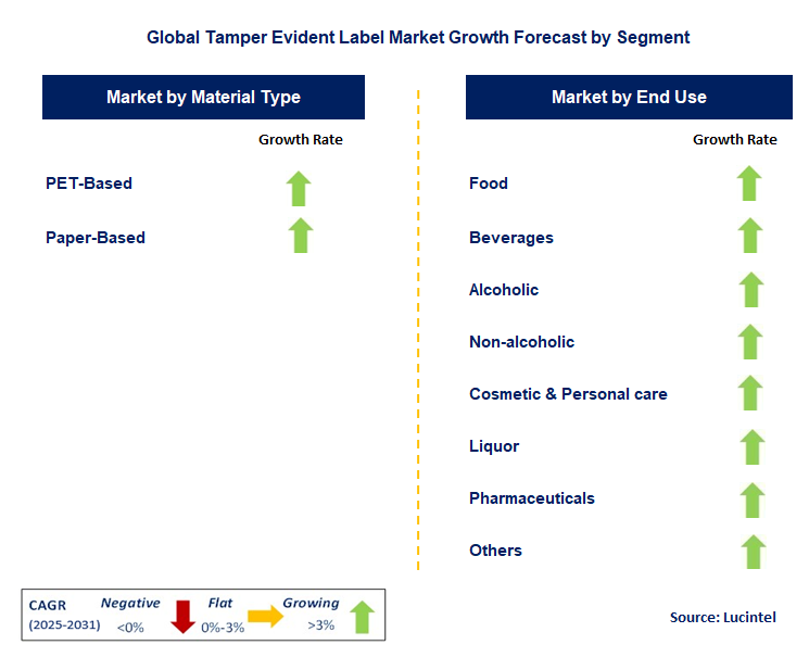 Tamper Evident Label Market by Segment