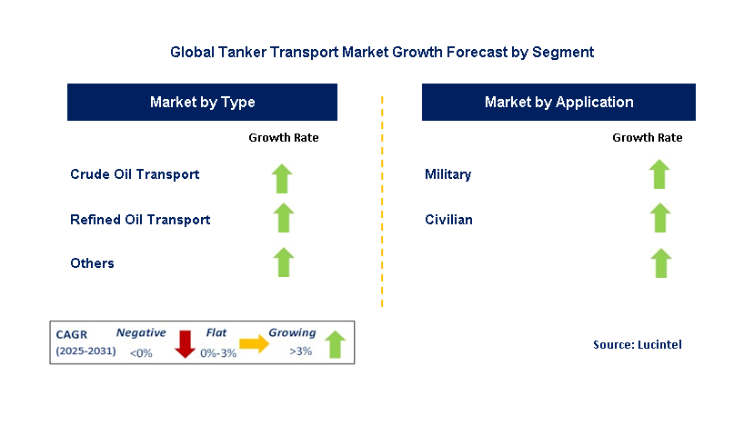 Tanker Transport Market by Segment