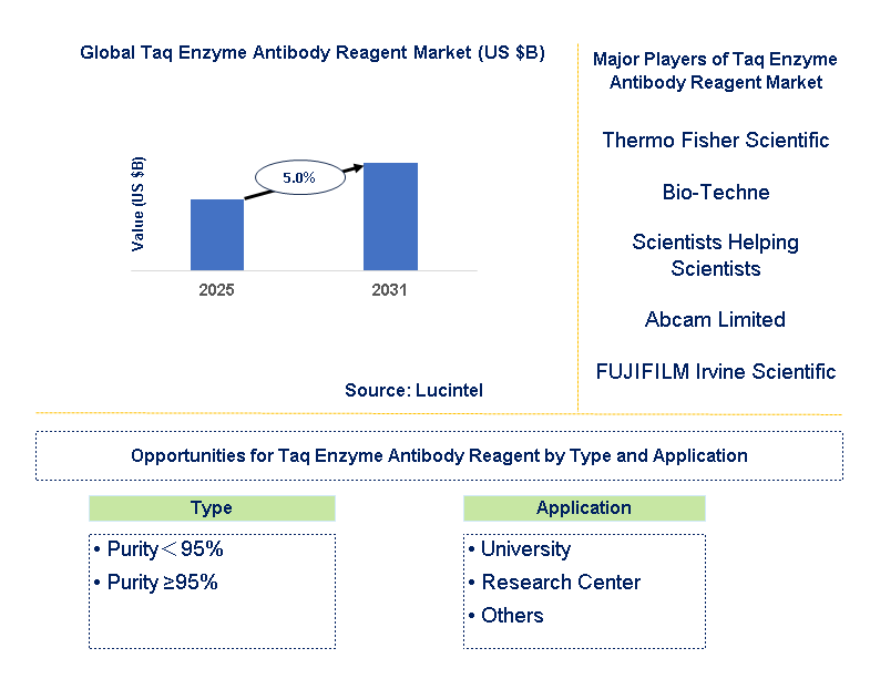 Taq Enzyme Antibody Reagent Market Trends and Forecast