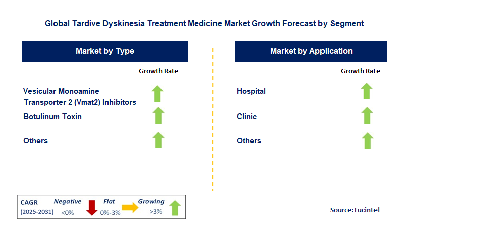 Tardive Dyskinesia Treatment Medicine Market by Segment