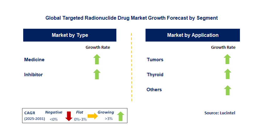Targeted Radionuclide Drug Market by Segment