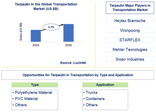 Tarpaulin in the Transportation Market Trends and Forecast