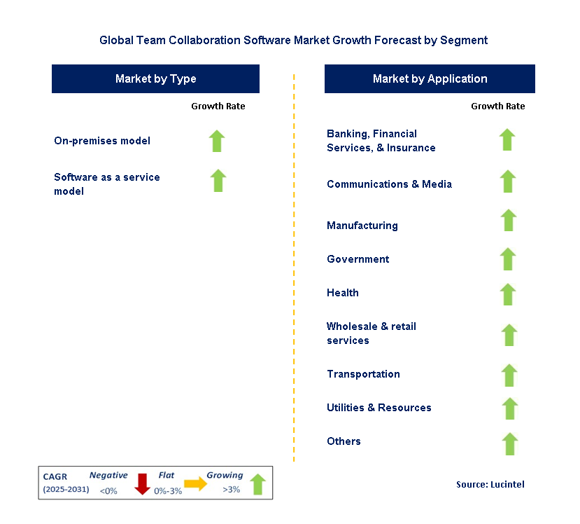 Team Collaboration Software Market by Segment
