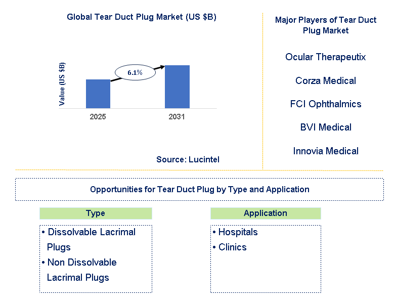 Tear Duct Plug Market Trends and Forecast