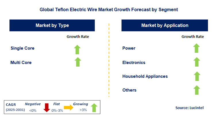 Teflon Electric Wire Market by Segment
