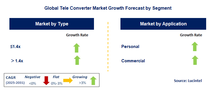 Tele Converter Market by Segment