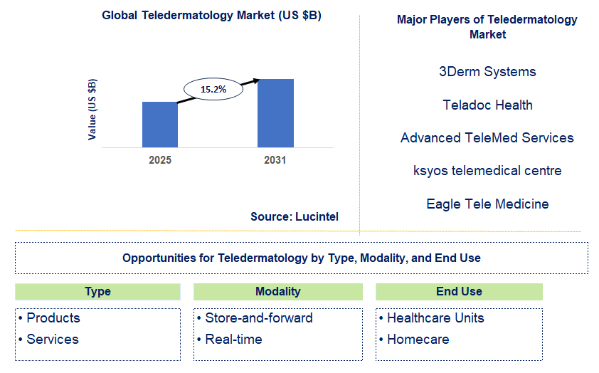 Teledermatology Market Trends and Forecast