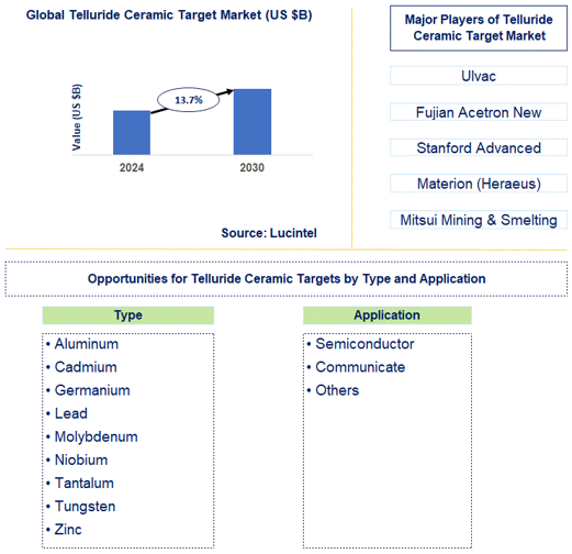 Telluride Ceramic Target Market Trends and Forecast