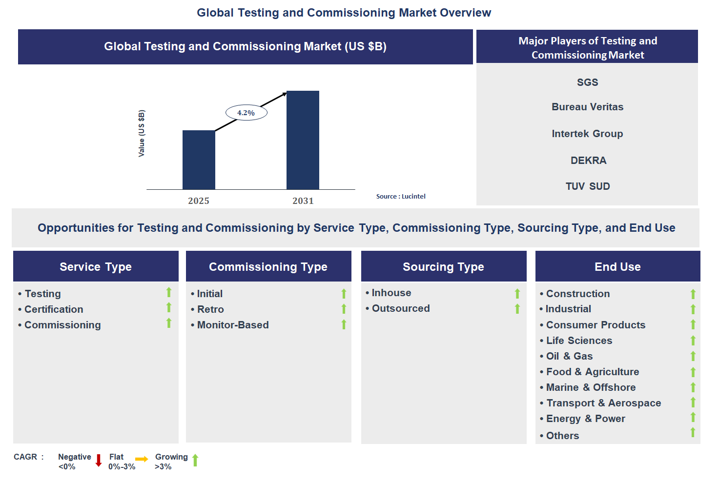 Testing and Commissioning Market Trends and Forecast