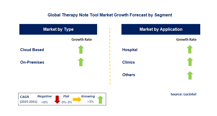 Therapy Note Tool Market by Segment