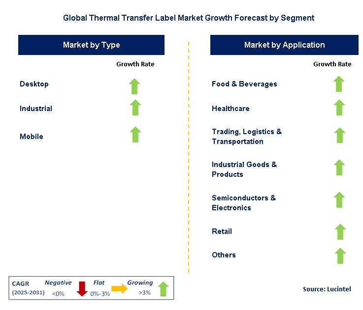 Thermal Transfer Label Market by Segment