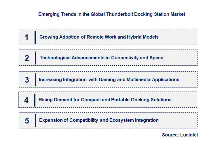 Emerging Trends in the Thunderbolt Docking Station Market