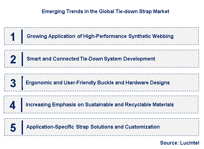 Emerging Trends in the Tie-down Strap Market