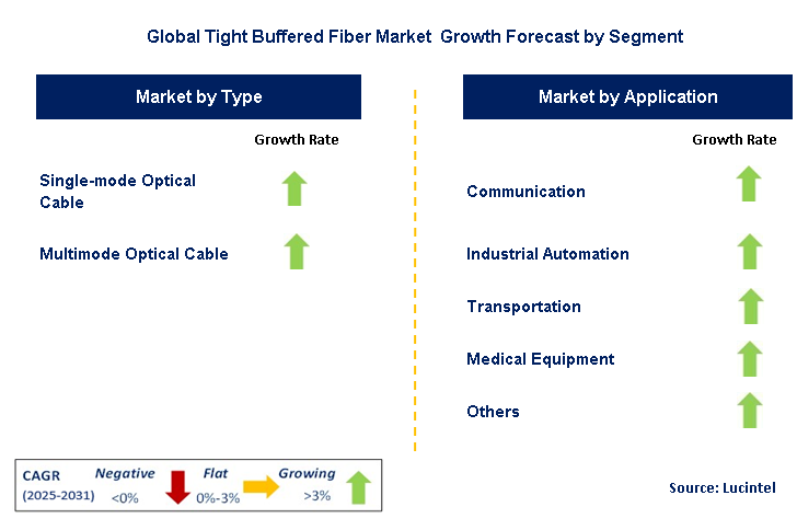 Tight Buffered Fiber Market by Segment