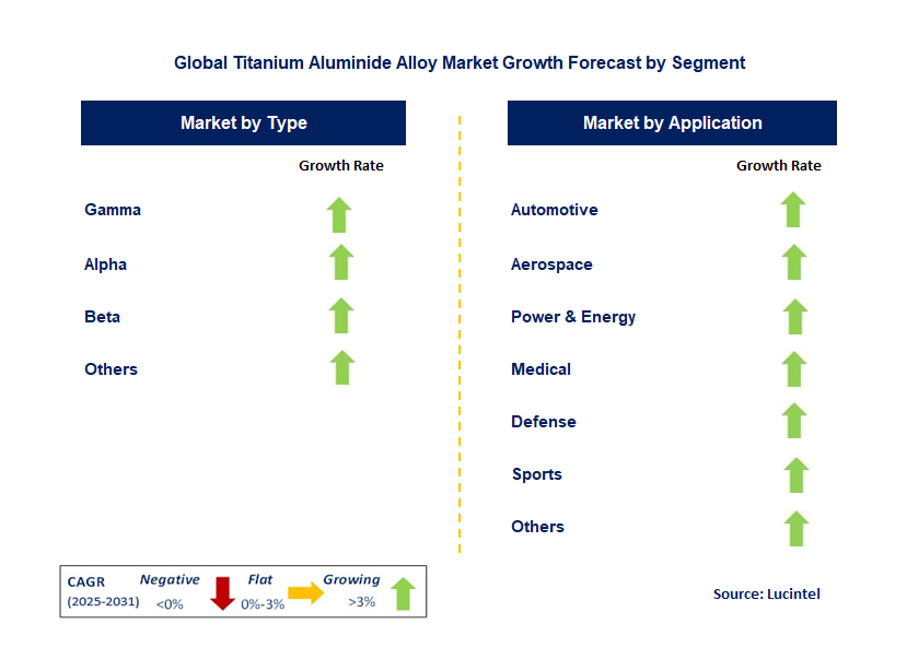 Titanium Aluminide Alloy Market by Segment