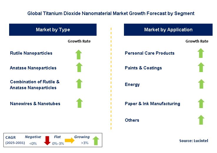 Titanium Dioxide Nanomaterial Market by Segment