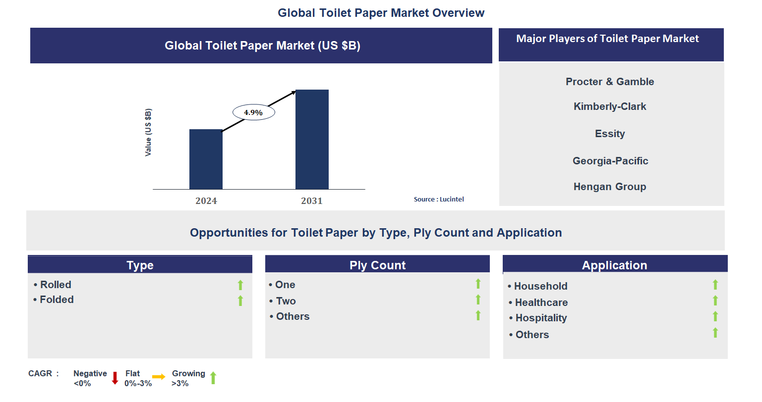 Toilet Paper Market Trends and Forecast