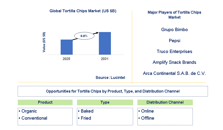 Tortilla Chips Market Trends and Forecast