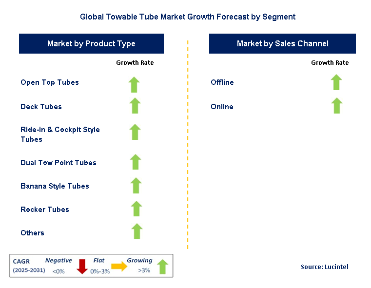 Towable Tube Market by Segment