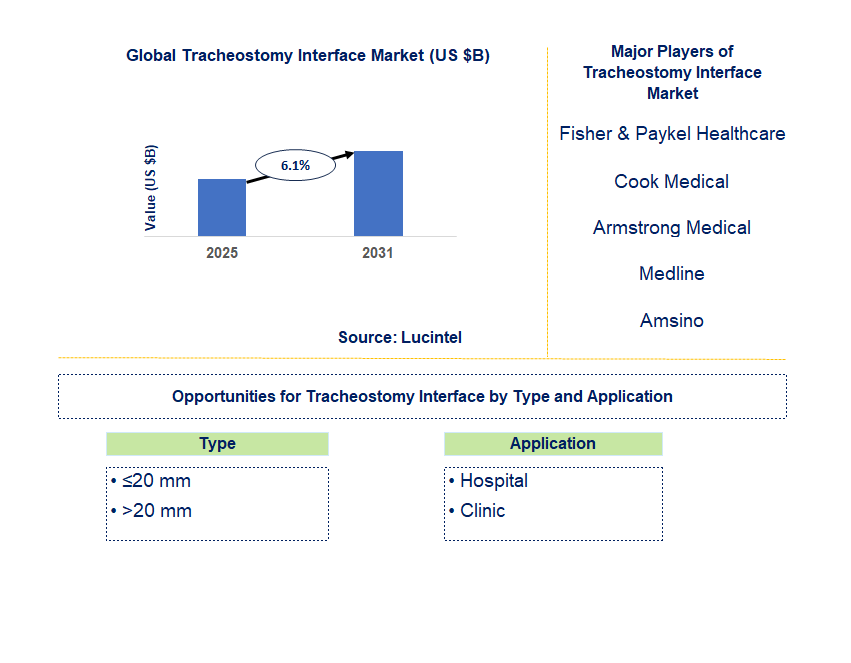 Tracheostomy Interface Market Trends and Forecast
