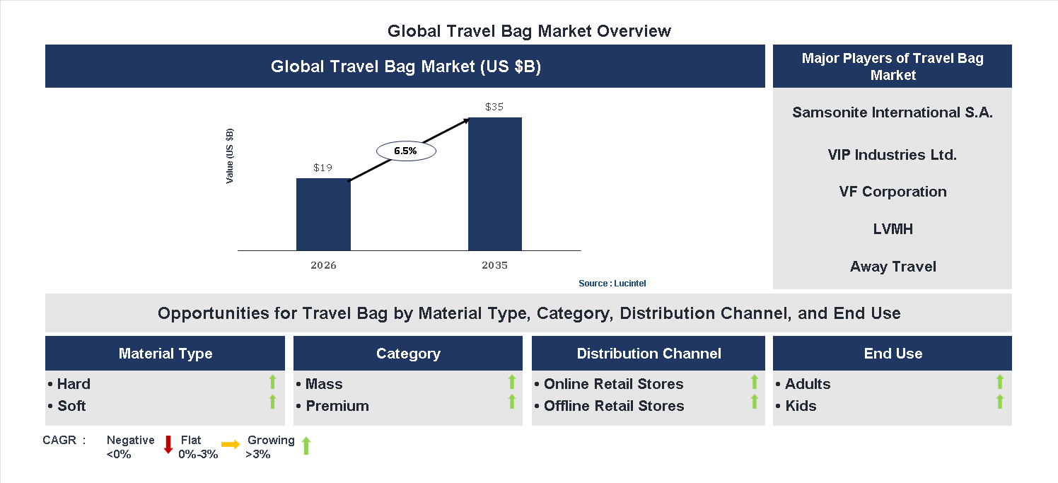Travel Bag Market Trends and Forecast