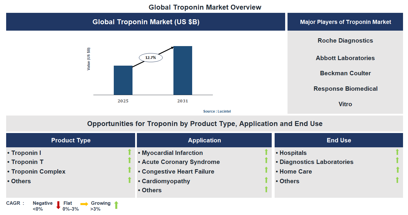 Troponin Market Trends and Forecast