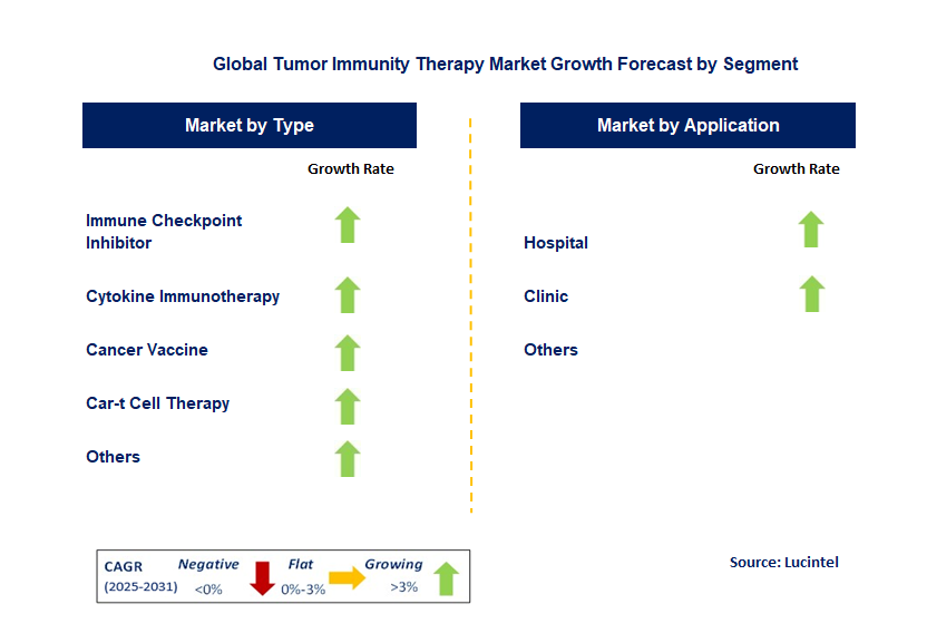 Tumor Immunity Therapy Market by Segment