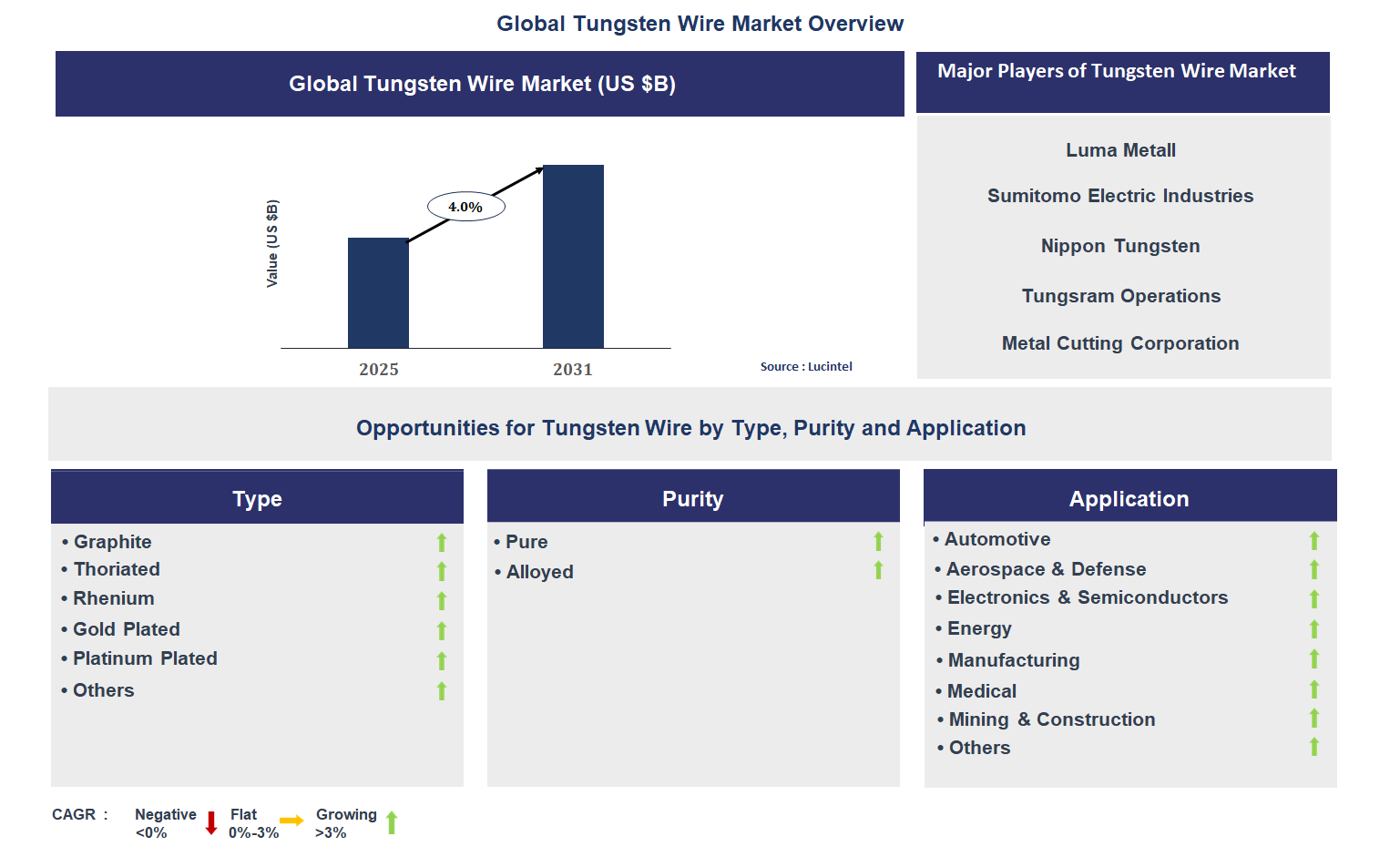 Tungsten Wire Market Trends and Forecast