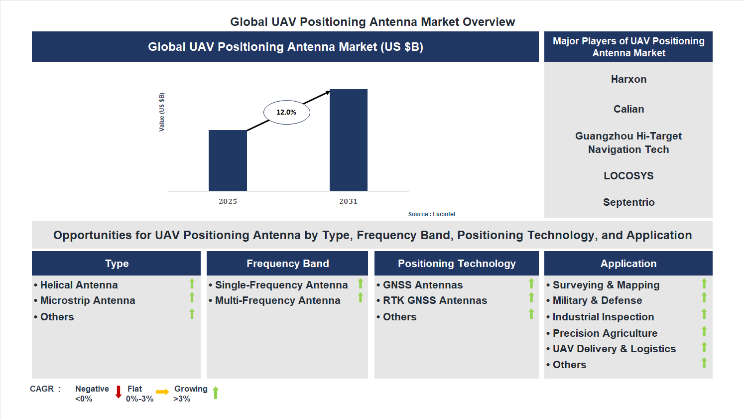 UAV Positioning Antenna Market Trends and Forecast