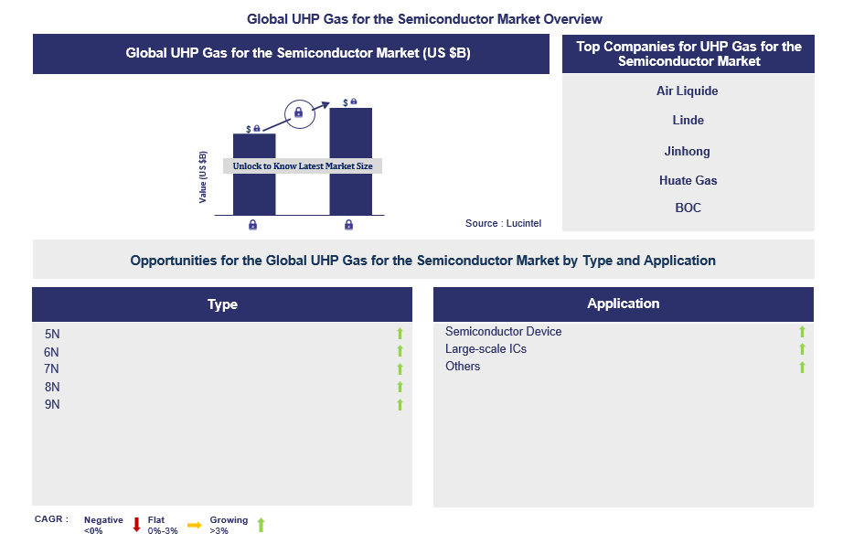 UHP Gas for the Semiconductor Trends and Forecast