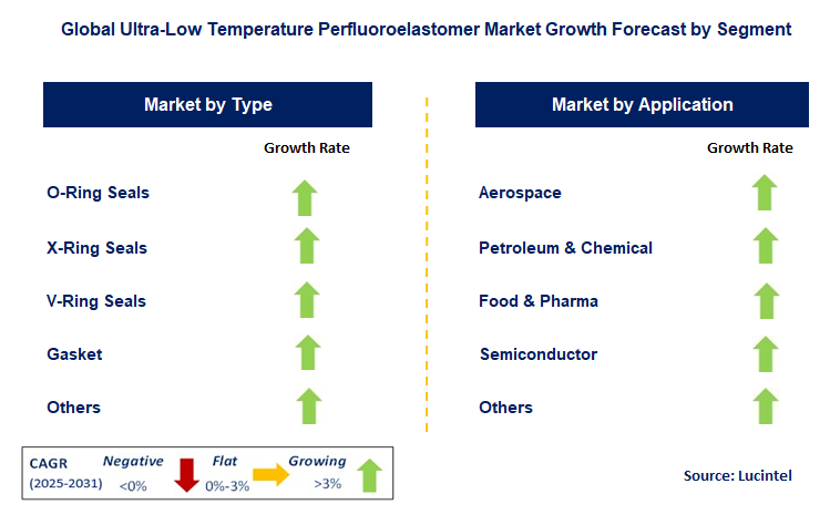 Ultra-Low Temperature Perfluoroelastomer Market by Segment
