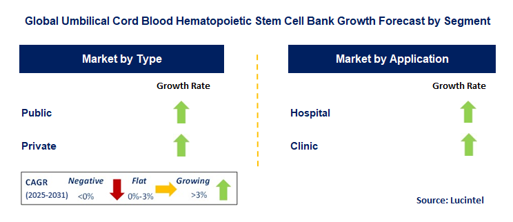 Umbilical Cord Blood Hematopoietic Stem Cell Bank Market by Segment