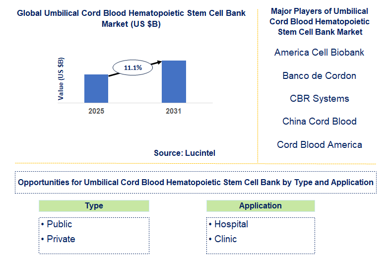 Umbilical Cord Blood Hematopoietic Stem Cell Bank Market Trends and Forecast