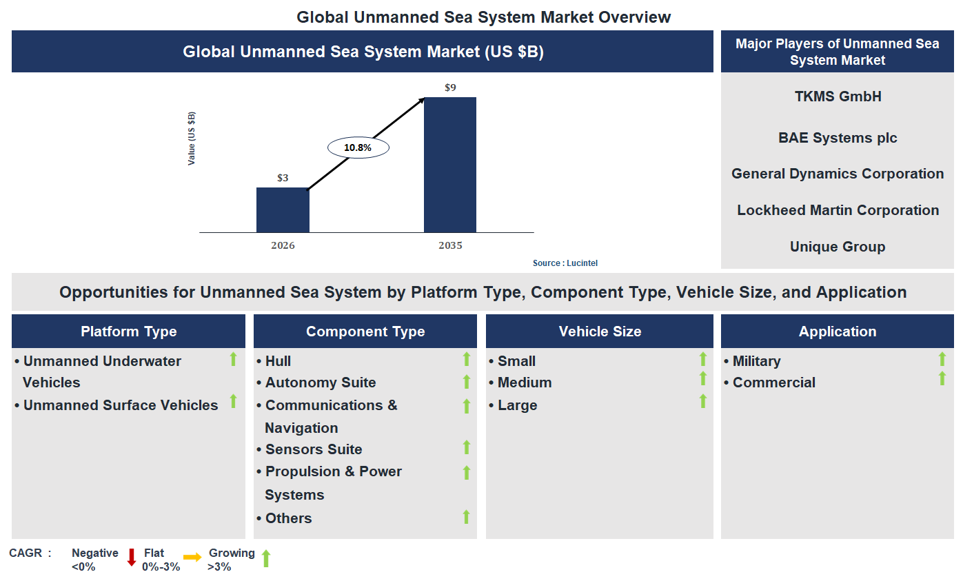 Unmanned Sea System Market Trends and Forecast