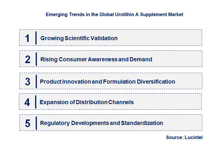 Emerging Trends in the Urolithin A Supplement Market