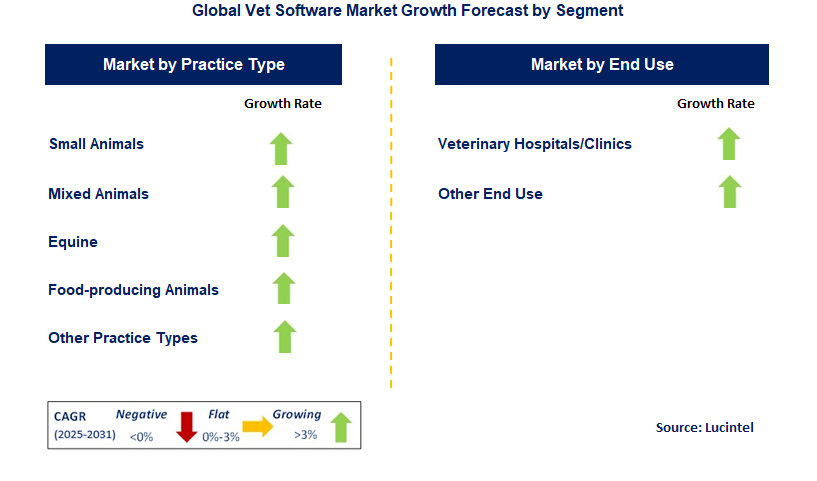 Vet Software Market by Segment